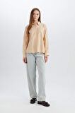 DeFacto Regular Fit Basic Düz Cepli Uzun Kollu Gömlek W7734AZ25SPBG390