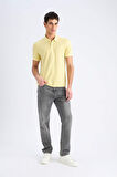 DeFacto Slim Fit Dar Kesim Kısa Kollu Pike Polo Tişört E1208AX25SMKH486