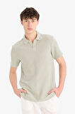 DeFacto Regular Fit Polo Yaka Çizgili Kısa Kollu Tişört D7248AX25SPKH433