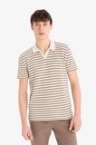 DeFacto Regular Fit Polo Yaka Çizgili Dokulu Kısa Kollu Tişört D7249AX25SPER85