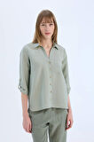 DeFacto Regular Fit Basic Düz Uzun Kollu Gömlek M9407AZ25SPGN1102
