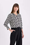 DeFacto Regular Fit Baskılı Uzun Kollu Gömlek I8266AZ25SPBK81