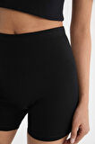 DeFactoFit Biker Beli Saran Sporcu Tayt B9543AX25SMBK81