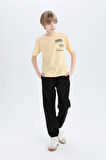 DeFacto Erkek Çocuk Jogger Fit Esnek Bantlı Paça Jean Pantolon D6552A825SPNM40