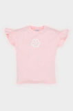 DeFacto Kız Bebek Bisiklet Yaka Çiçekli Kısa Kollu Tişört Z9212A225SMPN99
