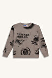 DeFacto Erkek Çocuk NBA Current Teams Bisiklet Yaka Sweatshirt Y4130A624WNGR323