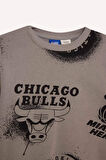 DeFacto Erkek Çocuk NBA Current Teams Bisiklet Yaka Sweatshirt Y4130A624WNGR323