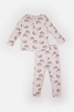 DeFacto Kız Bebek Pijama Takımı Gökkuşağı Baskılı Uzun Kollu Üst Beli Lastikli Uzun Alt D9075A525SPPN144