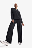 DeFactoFit Wide Leg Geniş Paça Standart Boy Modal Sporcu Pantolon D7128AX25SPBK81