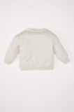 Erkek Bebek Bisiklet Yaka Baskılı Sweatshirt