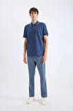 DeFacto Regular Fit Kısa Kollu Waffle Polo Tişört D7932AX25SPIN179