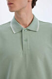 DeFacto Regular Fit Polo Yaka Kısa Kollu Waffle Tişört D7932AX25SPKH434