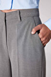 DeFacto x Sorbe Straight Fit Pantolon Yüksek Bel Pensli Düz Paça Cepli D9923AX24AUAR222