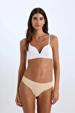 Defacto X9027 Beyaz Pamuklu Comfort Pedli Bra-Fall in Love