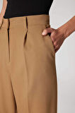 DeFacto x Sorbe Tapered Fit Pantolon Yüksek Bel Pensli Düz Paça Cepli D9908AX24AUKH516