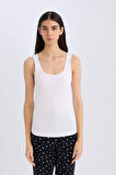 DeFacto Regular Fit Pamuklu Atlet-Fall in Love R9041AZ25SPWT34