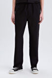 Wide Leg Keten Pantolon