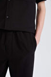 Wide Leg Keten Pantolon