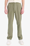 Wide Leg Keten Pantolon