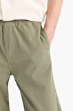 Wide Leg Keten Pantolon