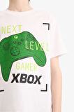DeFacto Erkek Çocuk Xbox Pijama Takımı Kısa Kollu Üst Beli Lastikli Şort E0345A825HSWT34