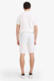 Erkek Regular Fit Basic Düz Bermuda Şort