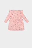 DeFacto Kız Bebek Çiçekli Uzun Kollu Waffle Elbise D9563A525SPPN243