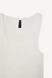 DeFacto Slim Fit Dar Kesim Basic Düz Yuvarlak Yaka Fitilli Kaşkorse Atlet E5539AX25SMER105