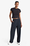 DeFactoFit Straight Fit Geniş Paça Standart Boy Sporcu Pantolon