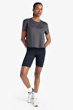 DeFactoFit Bisiklet Yaka Sporcu Kısa Kollu Tişört E2540AX25SMBK81