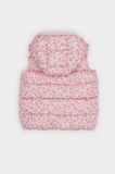 Kız Bebek Rüzgar Geçirmez Su İtici Kapüşonlu Desenli Şişme Yelek
