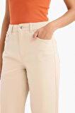DeFacto Culotte Gabardin Kumaş Pantolon Yüksek Bel Geniş Paça C7535AX25SPBG74
