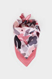 Kadın Desenli Pamuklu Bandana