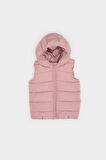Kız Bebek Kapüşonlu Şişme Yelek