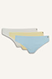DeFacto Ribana 3'lü Slip Külot-Fall in Love E4896AX25SPYL118