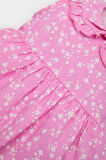 DeFacto Kız Bebek Çiçekli Kolsuz Twill Elbise E5812A525SPPN444