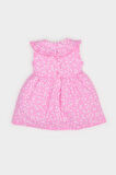 DeFacto Kız Bebek Çiçekli Kolsuz Twill Elbise E5812A525SPPN444