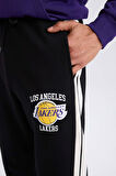 DeFactoFit NBA Los Angeles Lakers Kalın Jogger Eşofman Altı Standart Fit Cepli D8491AX25SPBK81