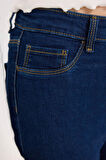 DeFacto Jegging Yüksek Bel Bilek Boy Dar Paça Basic Düz Jean Pantolon B7498AX25SPNM34