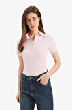 DeFacto Slim Fit Dar Kesim Polo Yaka Fitilli Kaşkorse Kısa Kollu Tişört C6249AX25SPPN633