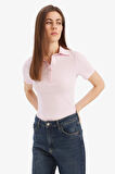 DeFacto Slim Fit Dar Kesim Polo Yaka Fitilli Kaşkorse Kısa Kollu Tişört C6249AX25SPPN633