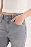 DeFacto Lina Comfort Mom Yüksek Bel Bilek Boy Jean Yıkamalı Pantolon E3438AXNSNM36