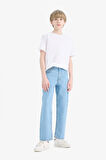 DeFacto Erkek Çocuk Straight Fit Düz Paça Jean Pantolon D9012A825SMNM41