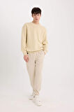 DeFacto Boxy Fit Bisiklet Yaka Pike Sweatshirt E1519AX25SPBG155