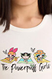 DeFacto Kız Çocuk PowerPuff Girls Bisiklet Yaka Atlet E6520A825HSER99