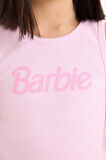 Kız Çocuk Barbie Bisiklet Yaka Atlet