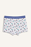 DeFacto Erkek Çocuk Desenli 3'lü Boxer E6878A825SPRD56