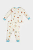 DeFacto Erkek Bebek Pijama Takımı Disney Winnie The Pooh Penye Uzun Kollu Üst Beli Lastikli Uzun Alt E0755A525SPER233
