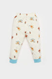 DeFacto Erkek Bebek Pijama Takımı Disney Winnie The Pooh Penye Uzun Kollu Üst Beli Lastikli Uzun Alt E0755A525SPER233