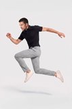 DeFacto Jogger Düz Paça Her Yöne Esneyen Yazlık Kumaş Pantolon T6317AZ25SPGR210